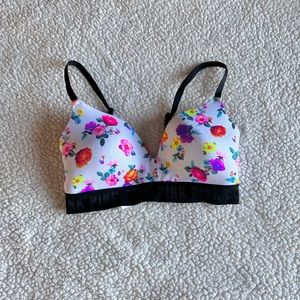 Victorias Secret Floral Sports bra